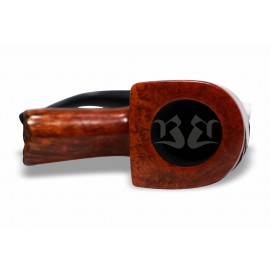 Cachimbo Bertoldi Maestro Briar Mogno 9mm Peça Única